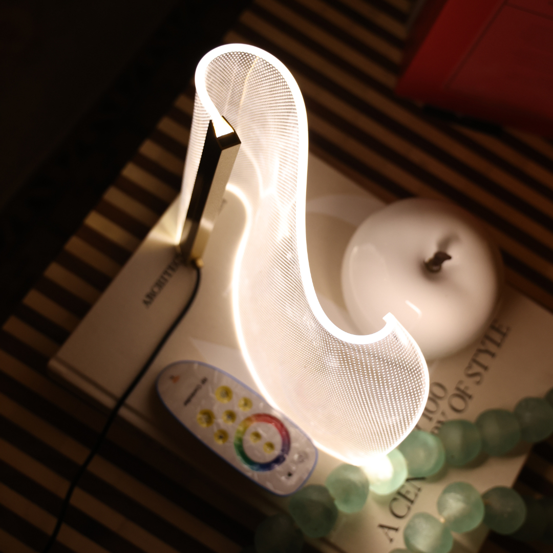 Crystal Acrylic LED Table Lamp - Thumbnail 2