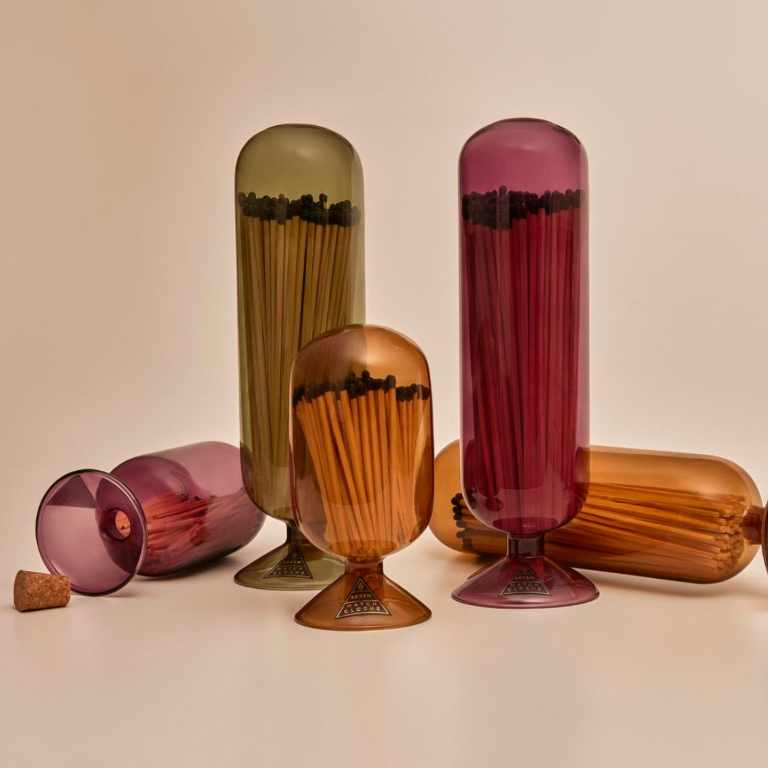 Christopher Collection Fireplace Match Cloche - Thumbnail 3