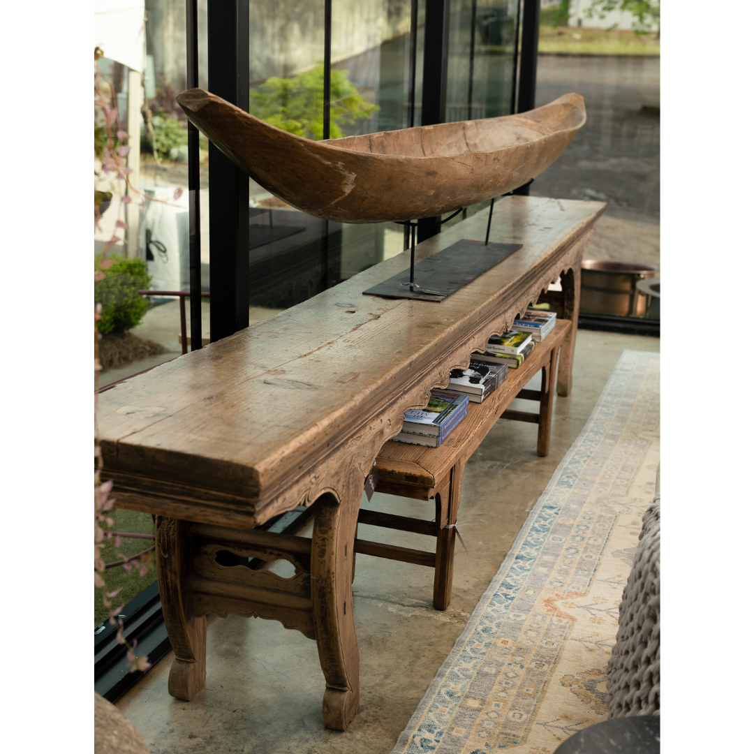 1770s Long Walnut Console - Thumbnail 2