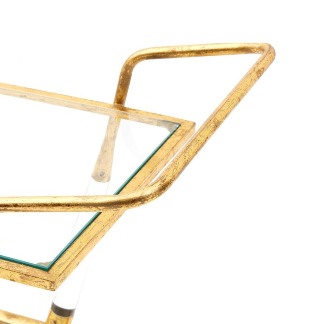 Christopher Collection Jepson Bar Cart - Thumbnail 5