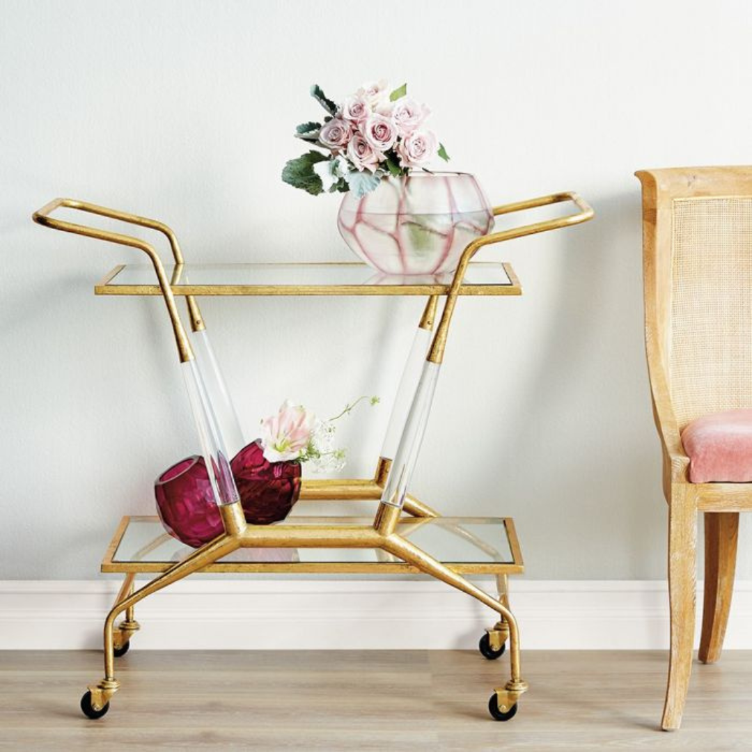 Christopher Collection Jepson Bar Cart