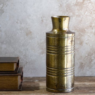 Burnt Champagne Vase
