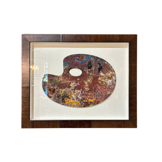 20th Century Framed Medium Artist's Palette
