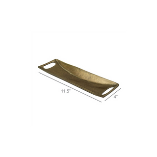 Dash Brass Rectangular Tray (Small)
