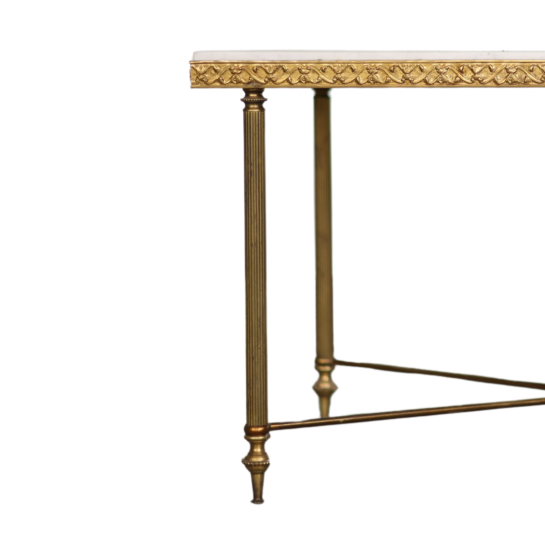 1950s Coffee Table with Marble Top - Thumbnail 3