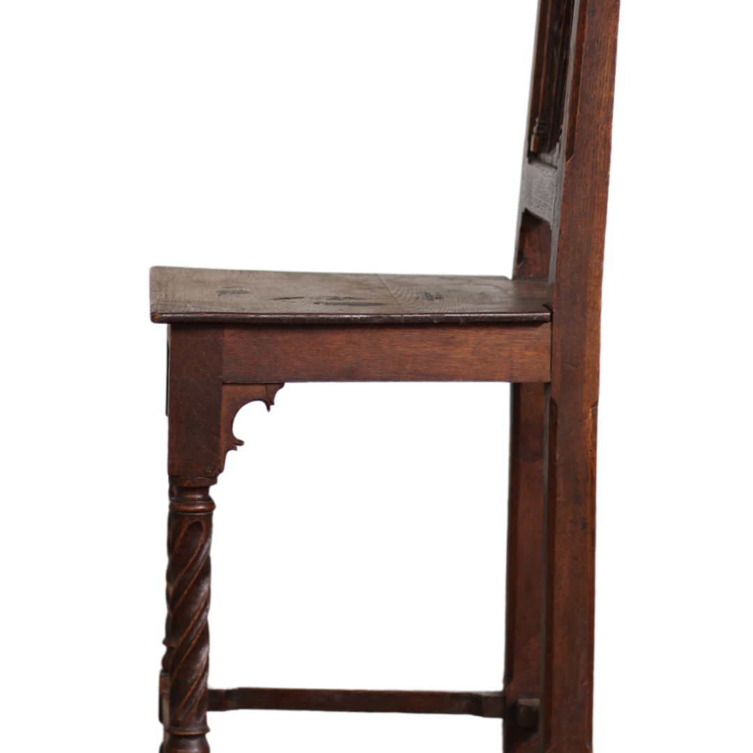 18th Century Jacobean Chair - Thumbnail 2