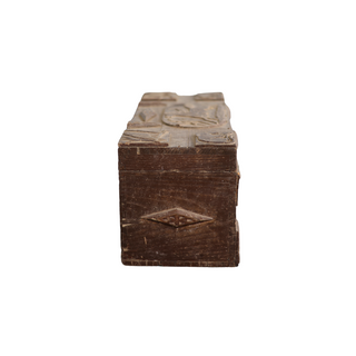 18th Century French Handcarved Small Chest
