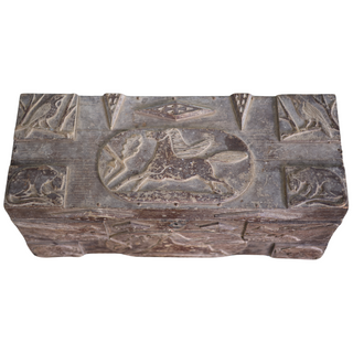 18th Century French Handcarved Small Chest
