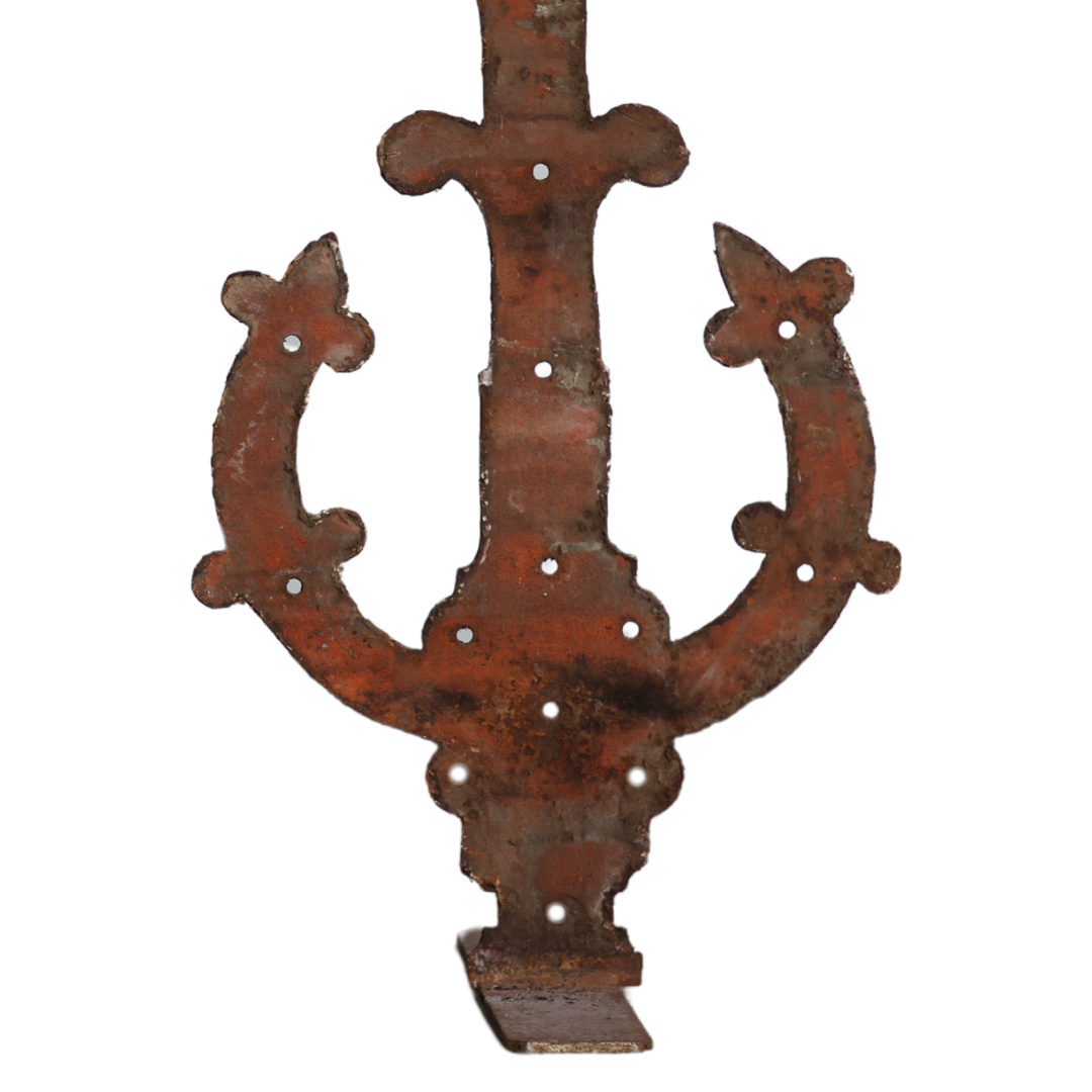 18th Century French Iron Candle Holder - Thumbnail 2