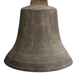 20th Century French Bronze Bell
