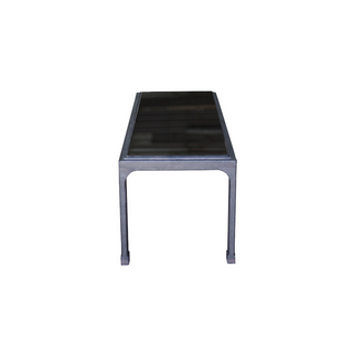 Mid 20th Century Mandarin Coffee Table Underpainted Glass
