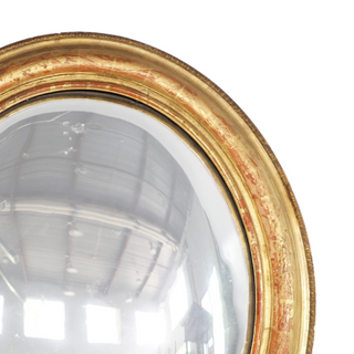 18th Century Gilt Framed Witch Mirror (Large)
