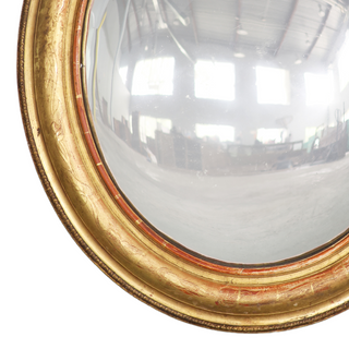 18th Century Gilt Framed Witch Mirror (Large)
