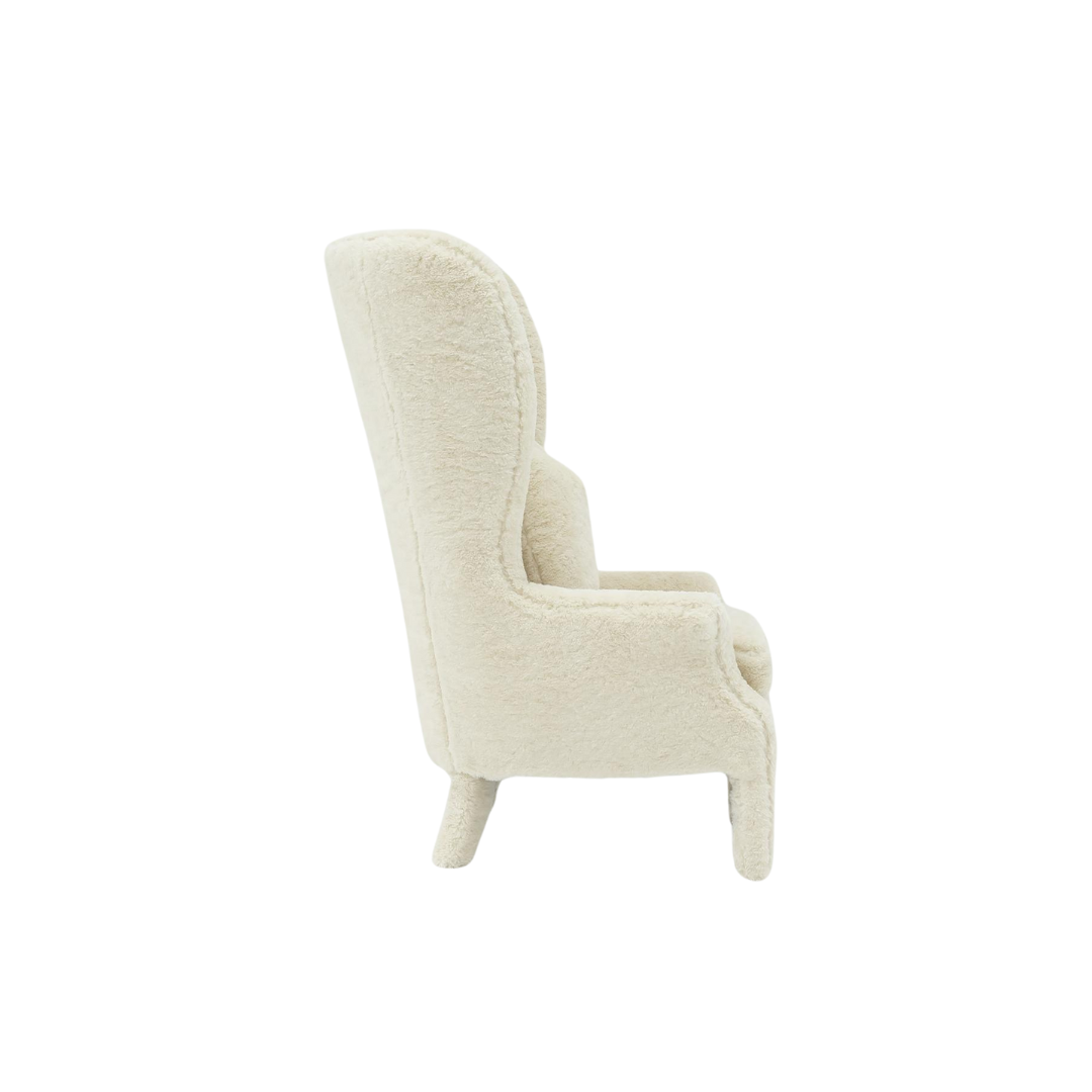 Verellen Noella Tall Wing Chair - Thumbnail 4