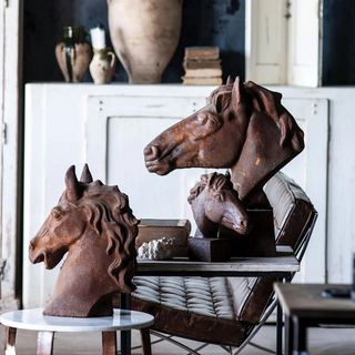 Rust Horse Head (Medium)
