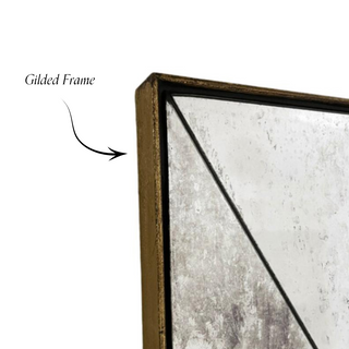Single Panel Antiqued Mirror
