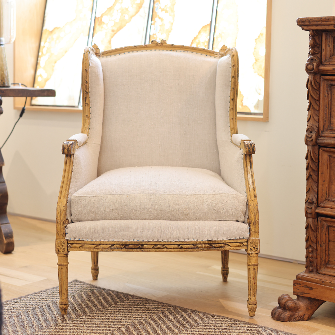 19th Century Louis XVI Armchair - Thumbnail 2