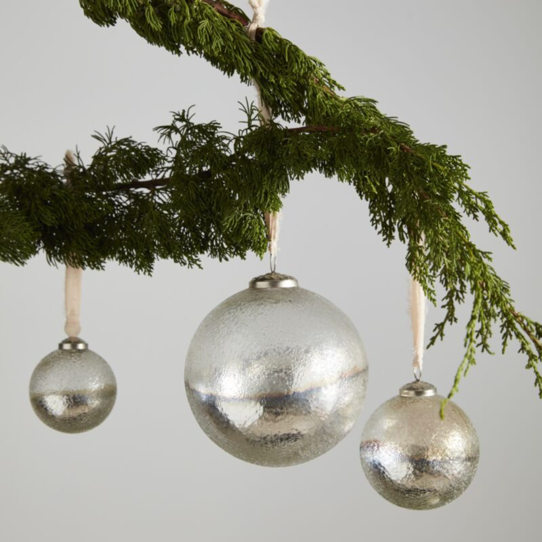 Silver Northern Lights Ornament - Thumbnail 2