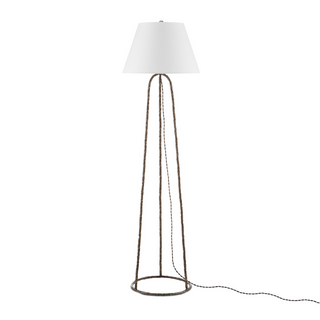 Annetta Brass Floor Lamp
