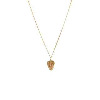 Gold Guardian Angel Necklace by Shalla Wista
