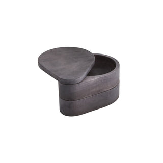 Alabaster Teardrop Double Box (Grey)
