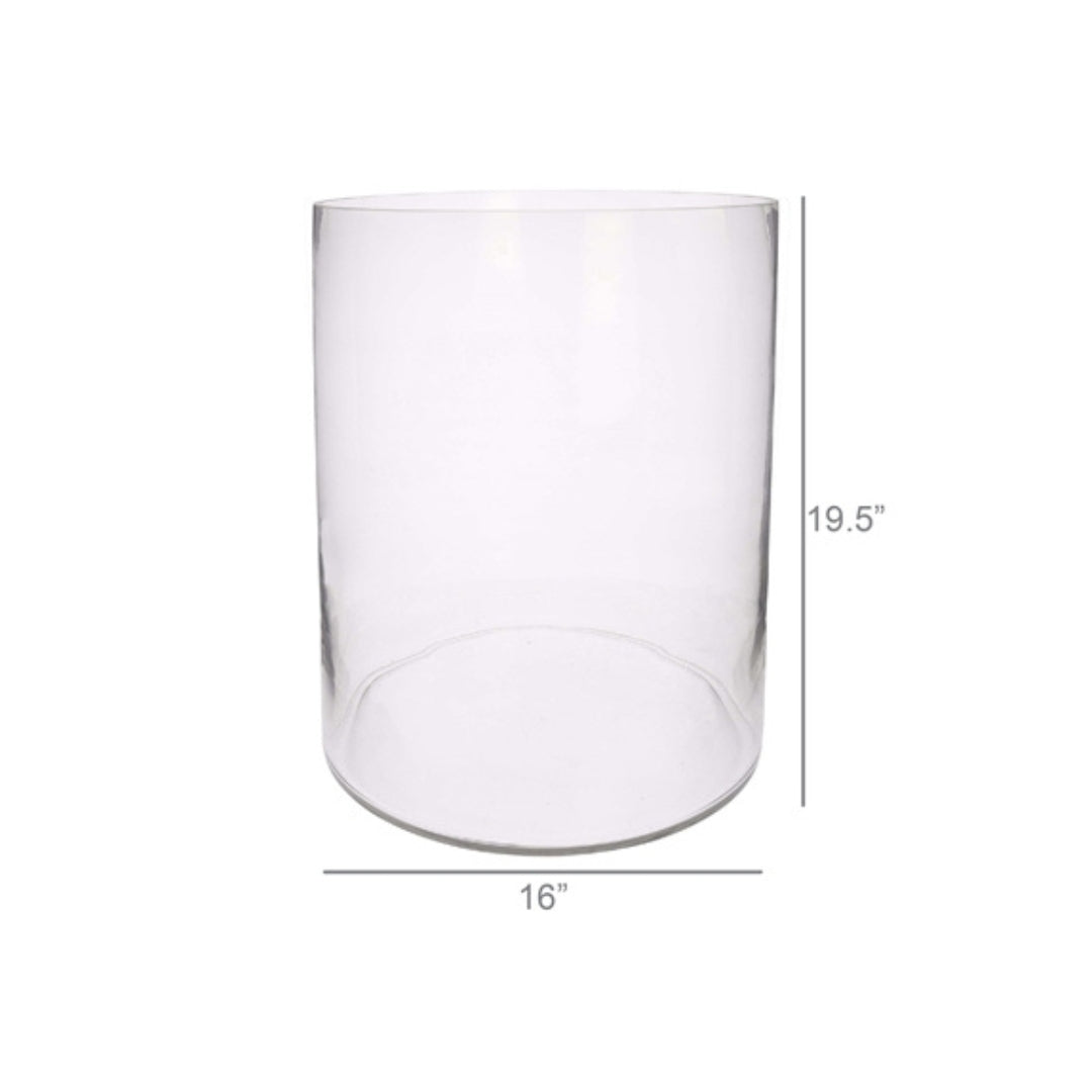 Emerson Grand Glass Cylinder Vase - Thumbnail 3
