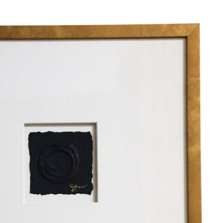 "Black Circle of Life" by Sally Threlkeld
