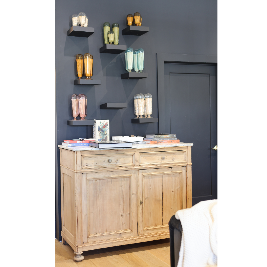 19th Century Louis Philippe Cabinet with Marble Top - Thumbnail 3