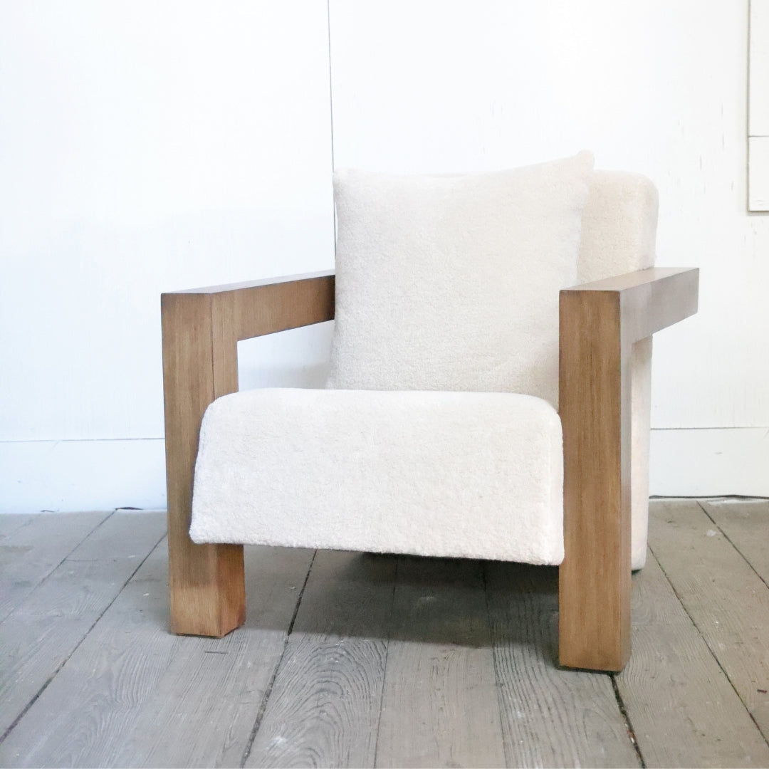 Hayes Chair with Wood Arms - Thumbnail 3