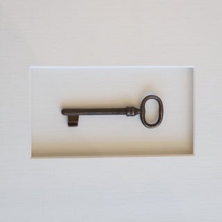 First Room Key Shadow Box Antique Key Shadow Box (F) - Christopher Collection
