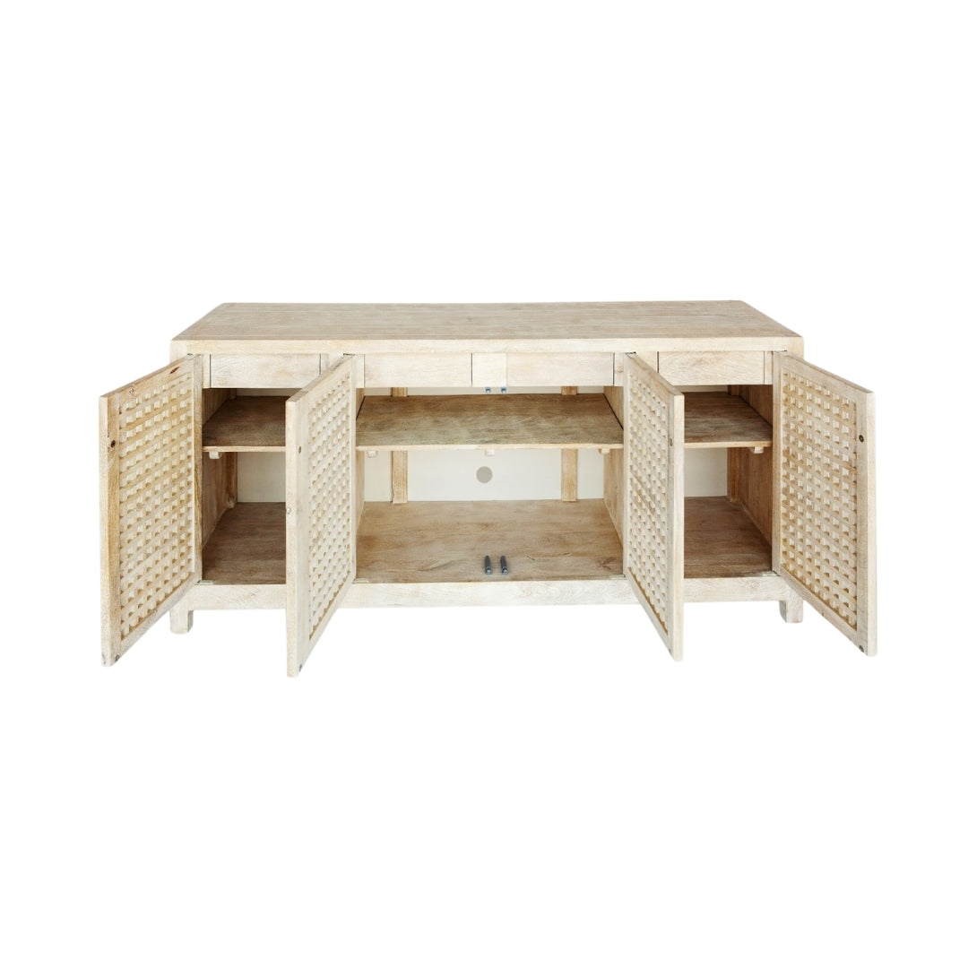 Driftwood Lattice Credenza - Thumbnail 4
