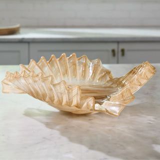 Pleated Glass Bowl
