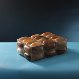 Horn Box with Ovals (Medium)
