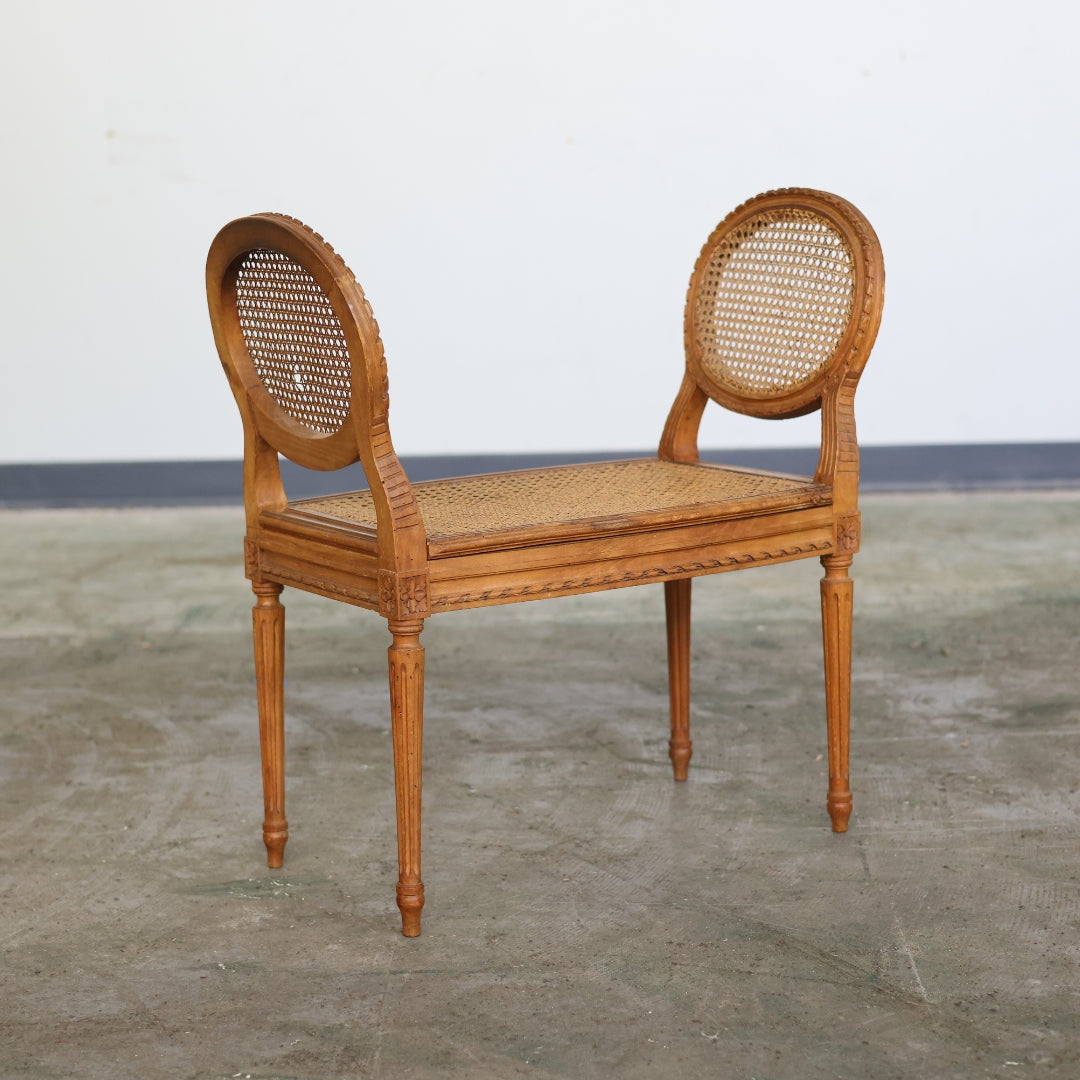 1900s Louis XVI Style Bench - Thumbnail 3