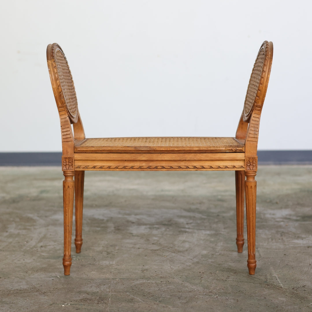 1900s Louis XVI Style Bench - Thumbnail 2