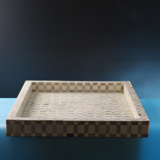 Bone & Buffalo Hand Carved Tray

