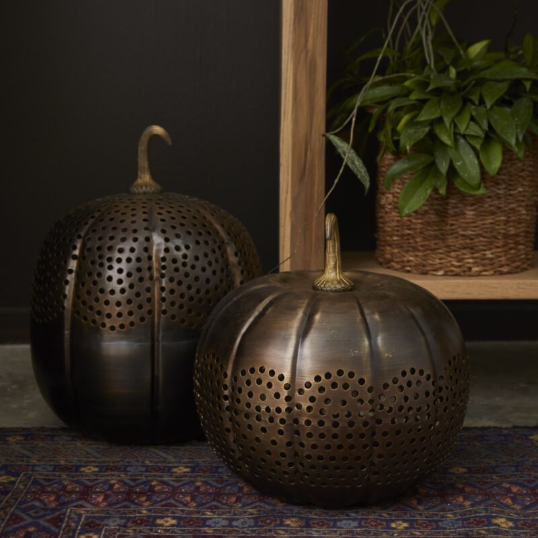 Harvest Pumpkin Lantern (Large) - Thumbnail 2