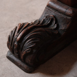 19th Century French Walnut Monastery Table
