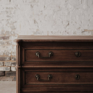 18th Century Cherry Louis XVI Commode

