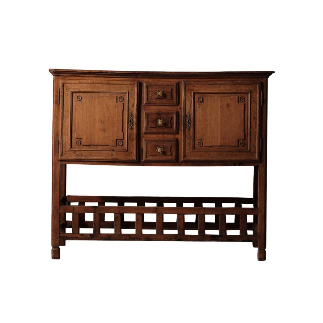 19th Century French Dish Cabinet