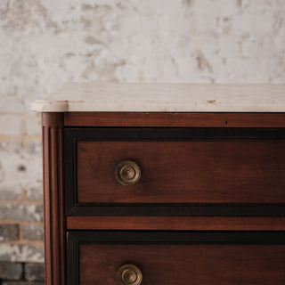 1780's French Louis XVI Walnut Chest
