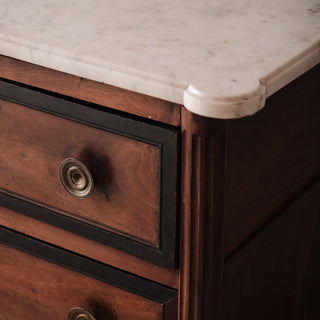 1780's French Louis XVI Walnut Chest
