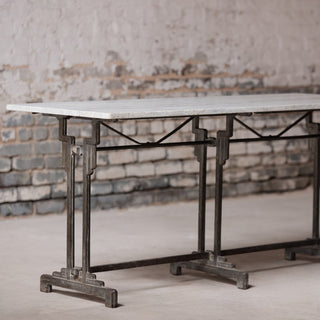 1930's French Cafe Console Table
