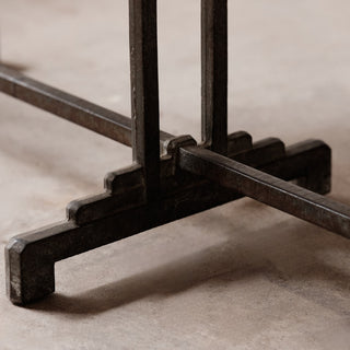 1930's French Cafe Console Table
