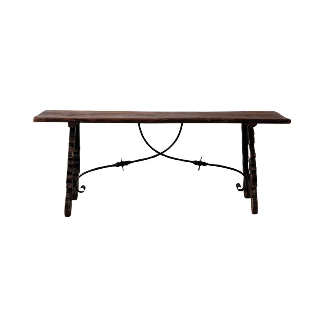 18th Century Spanish Walnut Dining Table