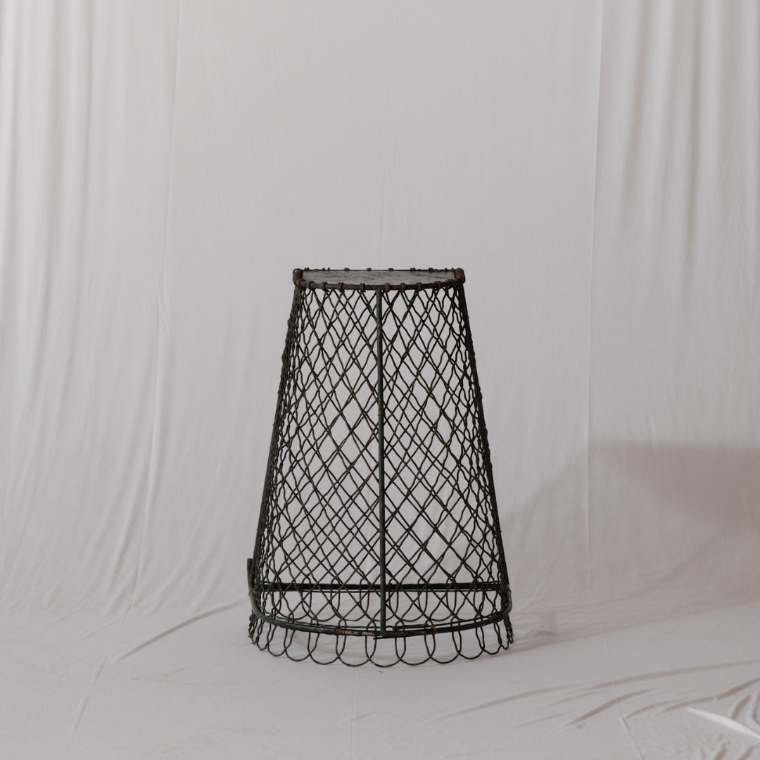 Christopher Collection Wire Basket Table