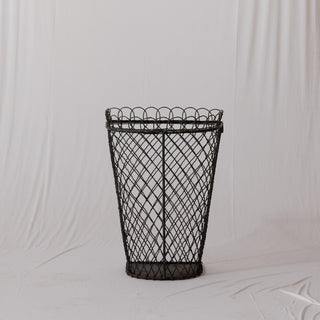 20th Century French Wire Basket Table
