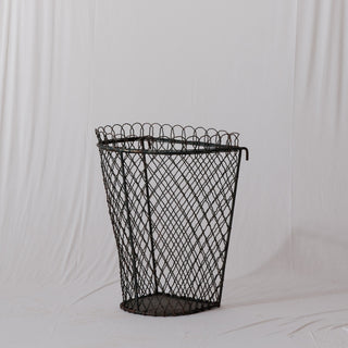 20th Century French Wire Basket Table
