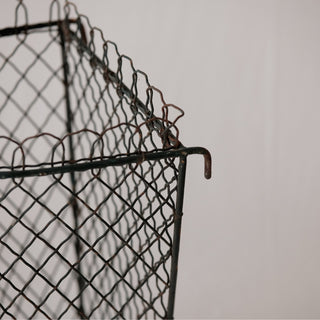 20th Century French Wire Basket Table
