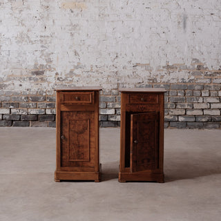 19th Century Louis Philippe Walnut Side Tables (Set of 2)
